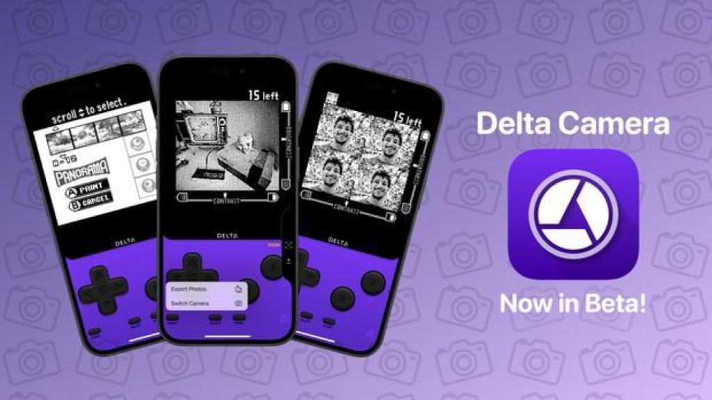 Aplicación beta de la Game Boy Camera para iPhone