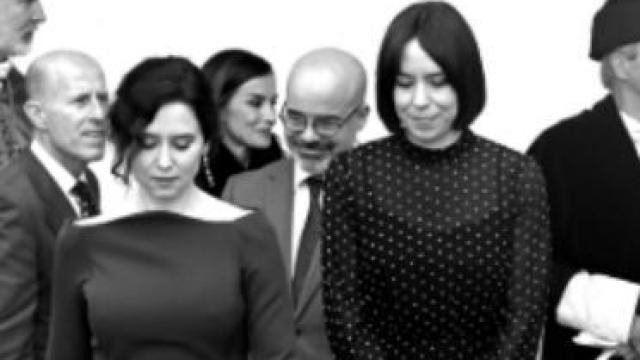 La Presidenta de la Comunidad de Madrid, Isabel Díaz-Ayuso, y la Ministra de Ciencia, Innovación y Universidades, Diana Morant