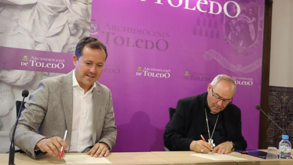 Firma del convenio.