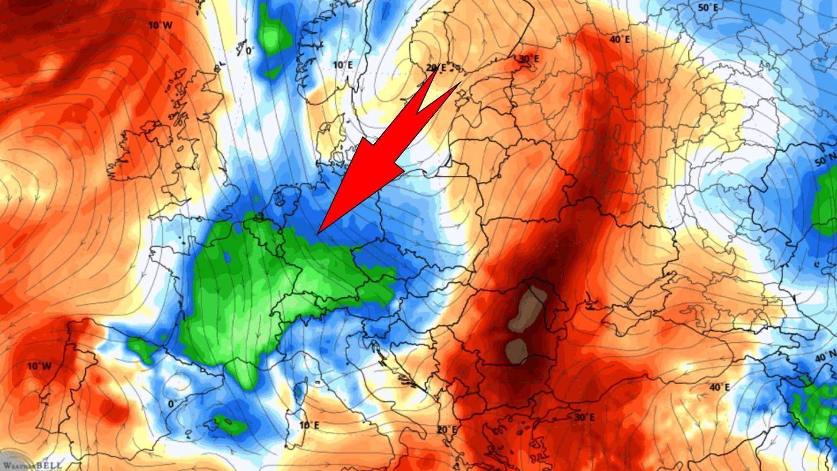 Aemet avisa de lo que llega a España en las próximas horas: tormentas  violentas  y hasta 50 l/m2 de lluvia en estas zonas