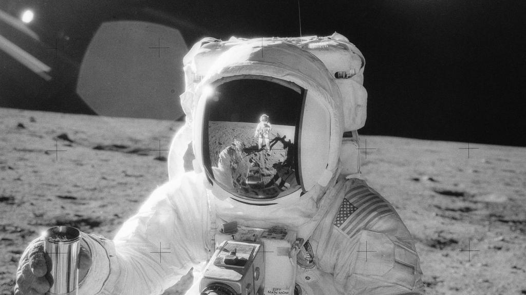 Uno de los astronautas de la misión Apolo 12. Foto: NASA