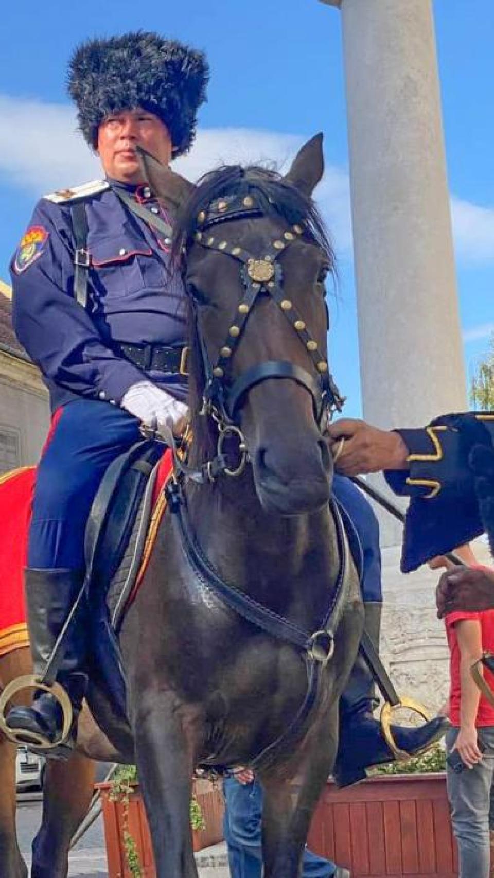El atamán Alexánder Vasilenko miembro de un cuerpo militar ruso con presencia en España acusado de crímenes de guerra.