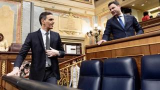 Pedro Sánchez y Javier Alfonso Cendón en una imagen de redes sociales