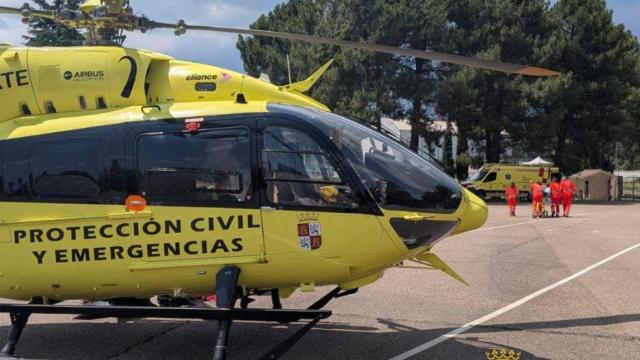 Efectivos de rescate en Los Galayos