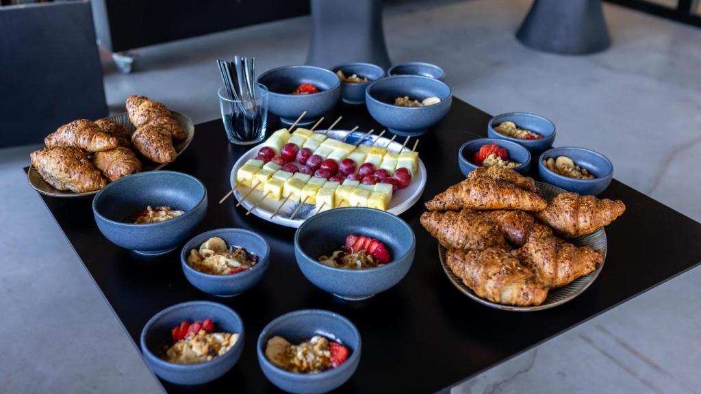 Meriendas saludables de Front, el espacio gastronómico de The Terminal Hub. EE