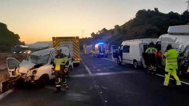 Imagen de la zona donde ha ocurrido el accidente.