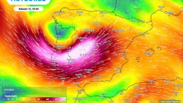 La dana que llega a Castilla y León