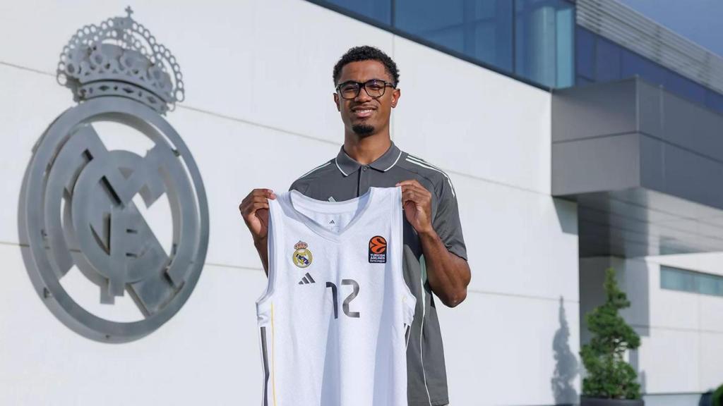 Theo Maledon, tras fichar por el Real Madrid de baloncesto