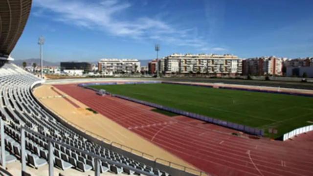 Estadio de Atletismo de Málaga.