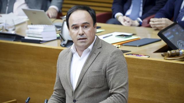 El 'número dos' del PPCV, Juanfran Pérez Llorca. José Cuéllar / Corts