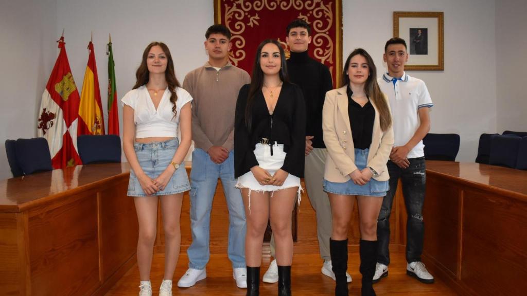 Reinas y Acompañantes de las fiestas de Santa Marina 2025 de Cigales