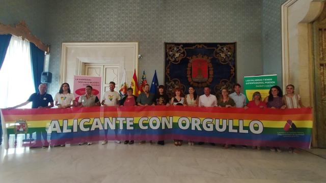 El Ayuntamiento de Alicante solicita el reconocimiento como Espacio Libre de LGTBIQ+fobia
