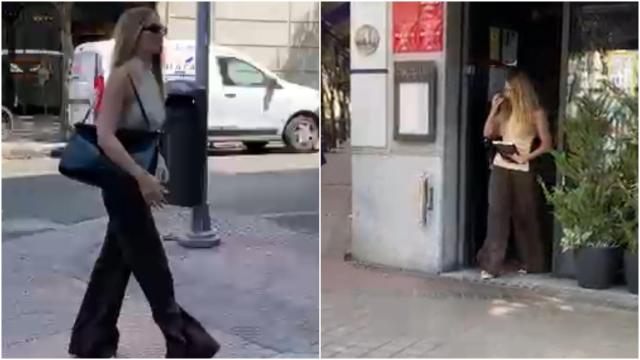 Margot Robbie acude al restaurante Arzábal de Madrid.