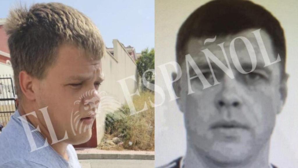 Los Samoska, padre e hijo, arrestados en la operación de la Policía Nacional.