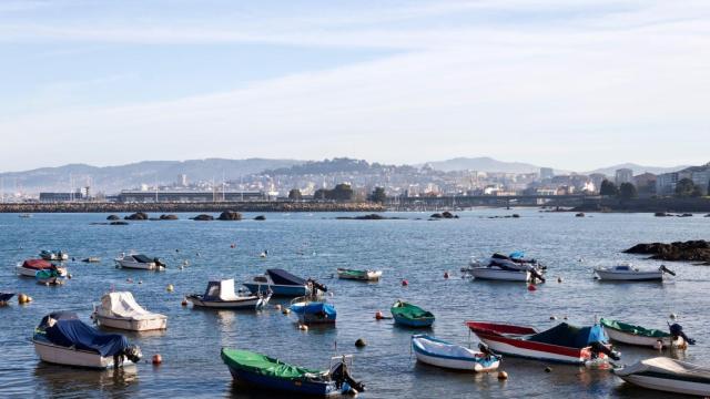 Barcos de pesca en Alcabre