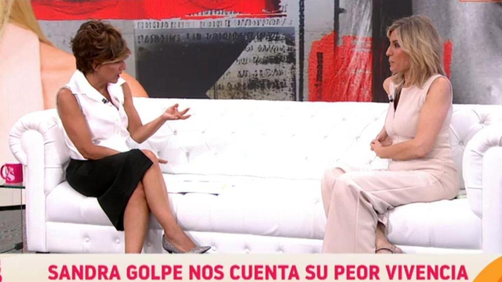 Sonsoles Ónega y Sandra Golpe.