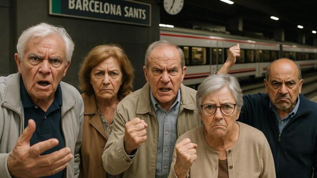 El grupo de jubilados estuvo 20 horas de viaje hasta que consiguieron llegar a su habitación de hotel.