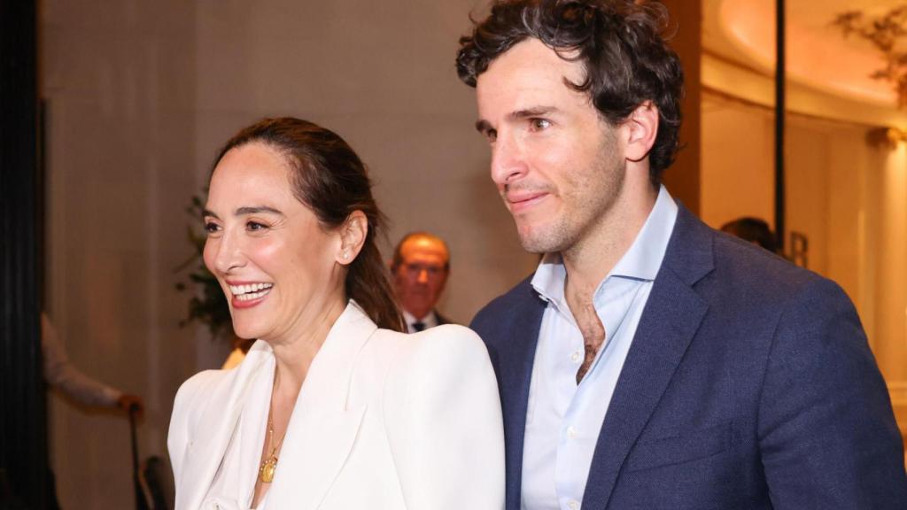 Tamara Falcó y íñigo Onieva el día de su prejuicio.