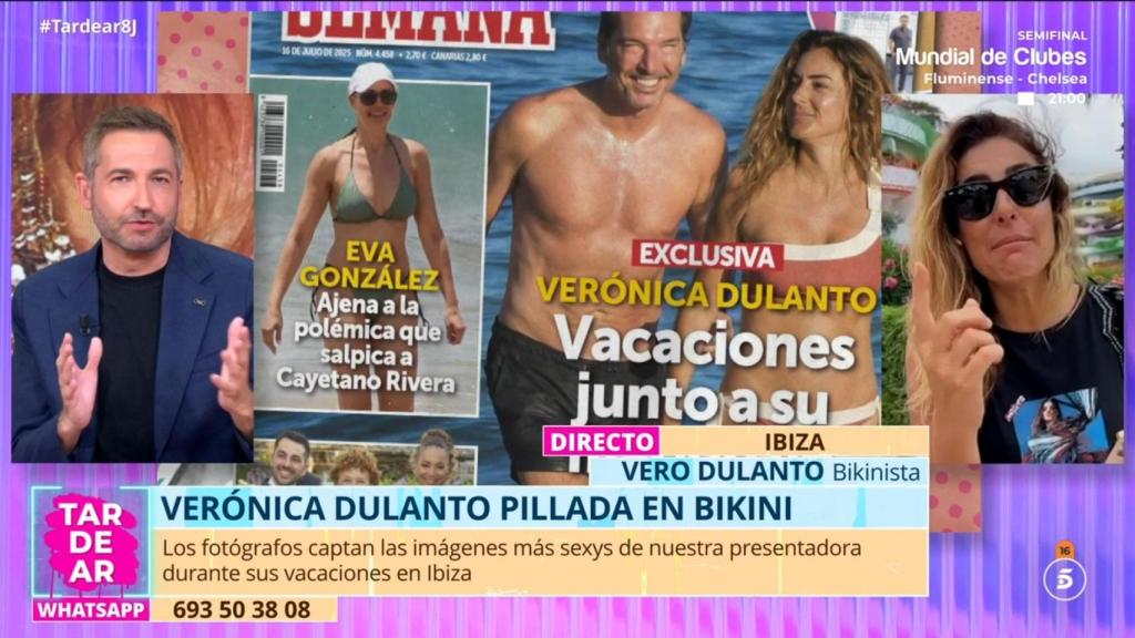 Verónica Dulanto y Frank Blanco en 'Tardear'.