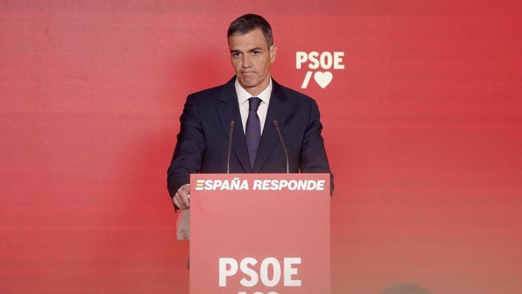 El presidente del Gobierno, apesadumbrado, el 12 de junio, tras el informe de la UCO sobre Santos Cerdán.