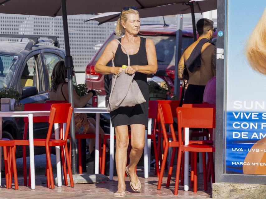 Ana Duato en Ibiza después de conocer su oración.