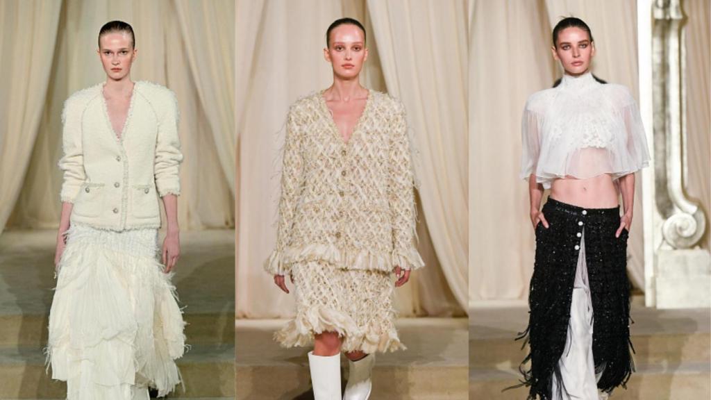 Diferentes propuestas de tiro bajo de Chanel,