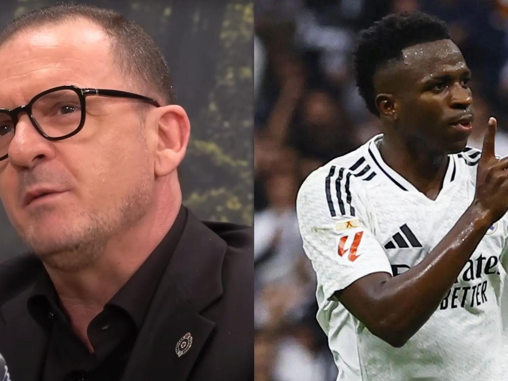 Mijatovic y Vinicius.