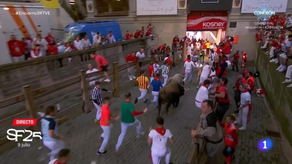 Fin al encierro
