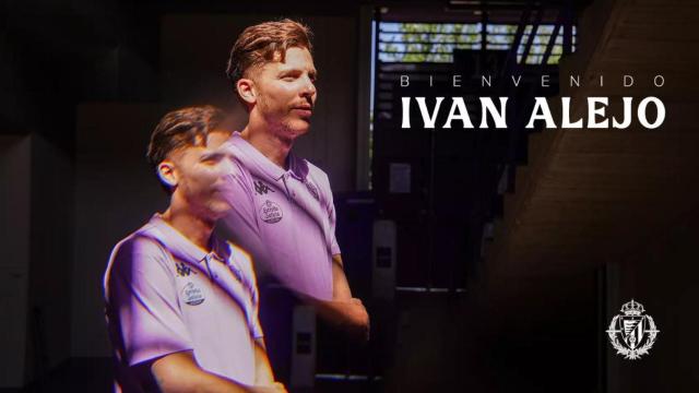 Iván Alejo ya es nuevo jugador del Pucela