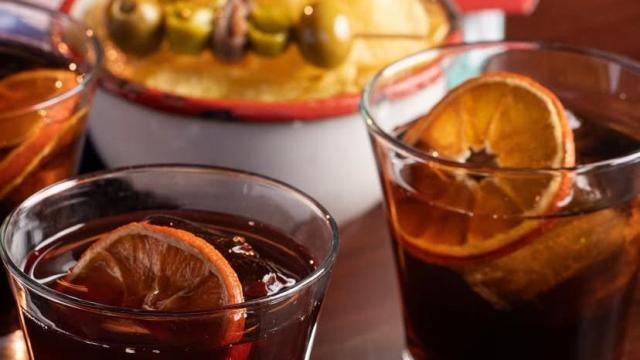 Vasos de vermut