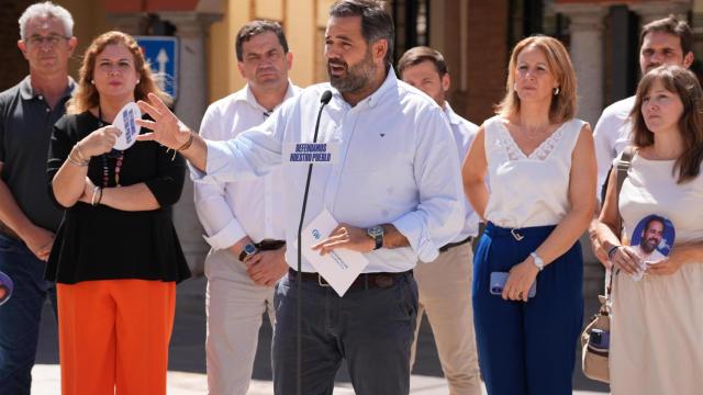 Paco Núñez durante la presentación de la campaña.