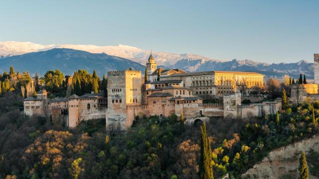 Imagen de archivo del conjunto monumental de La Alhambra.