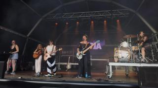 Leria y Alana cierran las actuaciones de la plaza de Pontevedra del Atlantic Pride en A Coruña