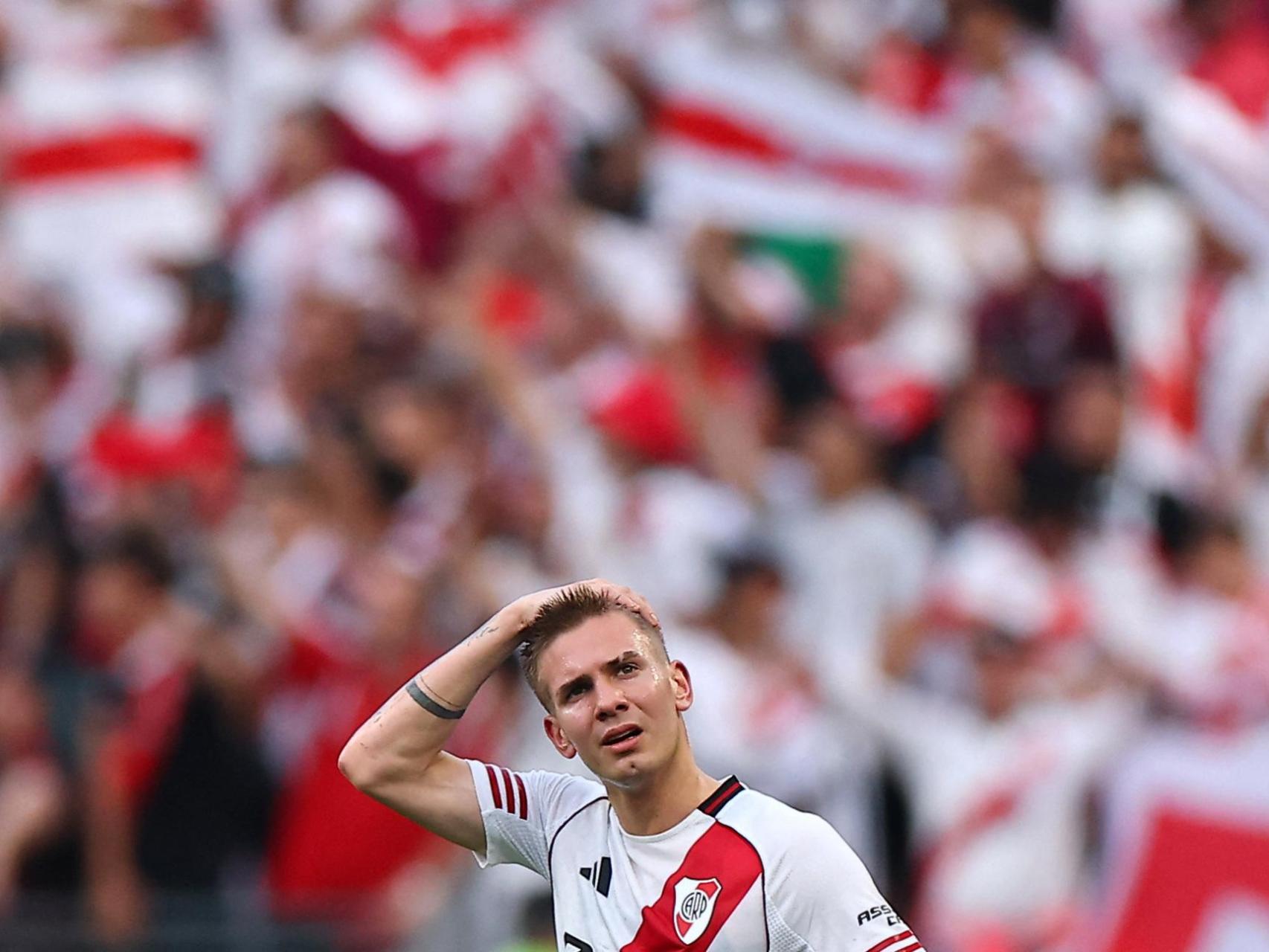 Franco Mastantuono, con River Plate