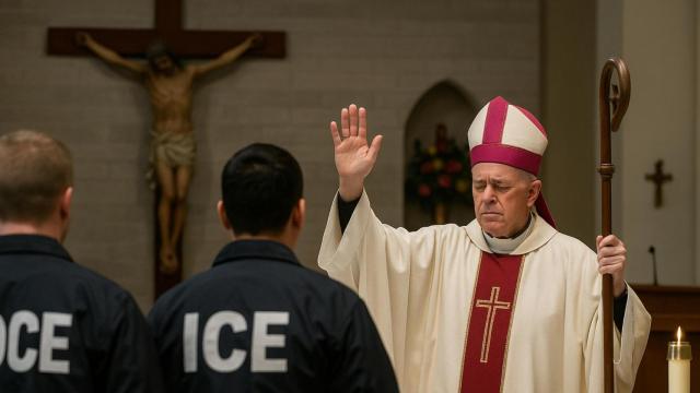 Feligreses temen ser arrestados por los agentes del ICE dentro de sus parroquias.