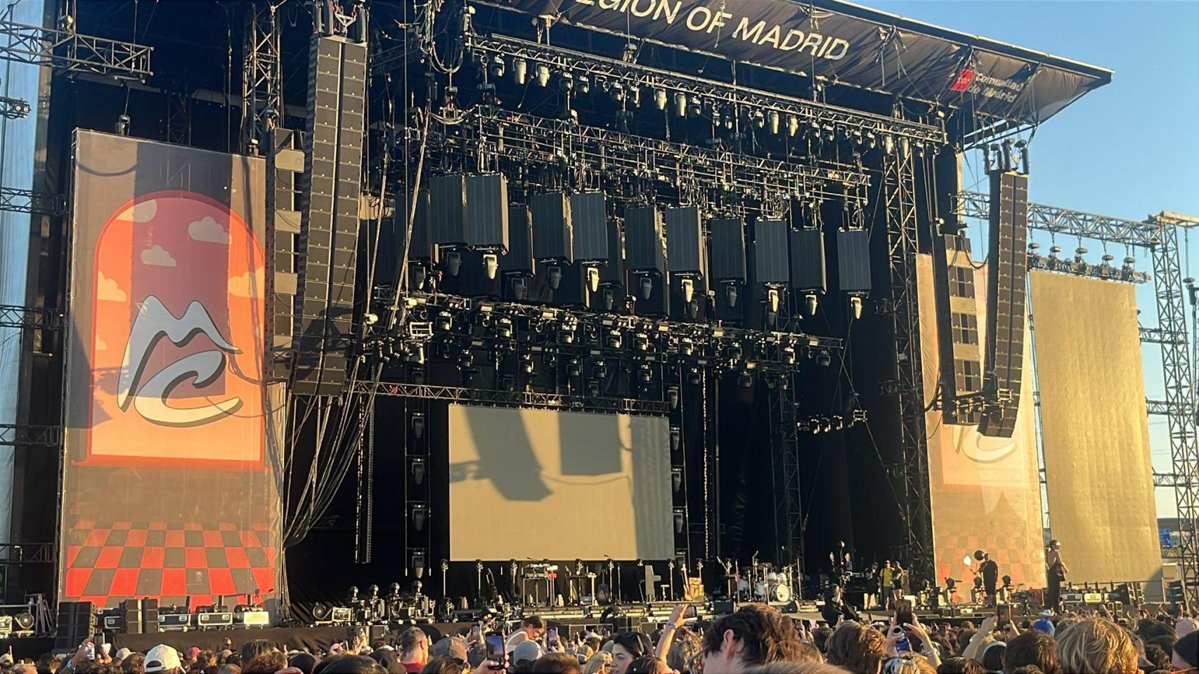 Apagón en el Mad Cool.