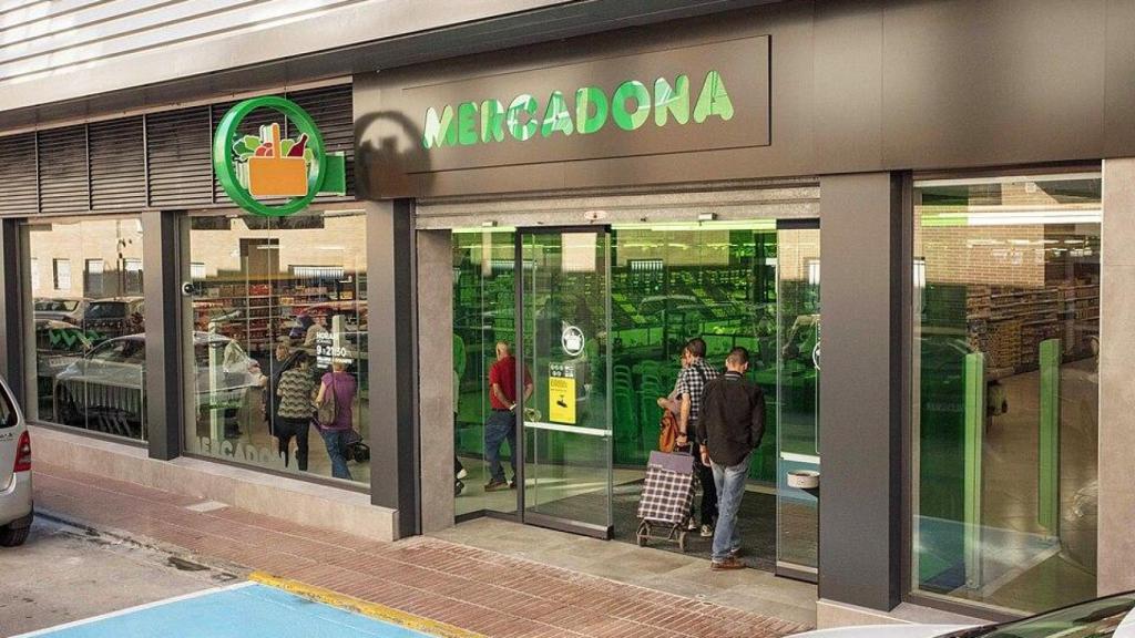 Fachada de Mercadona.