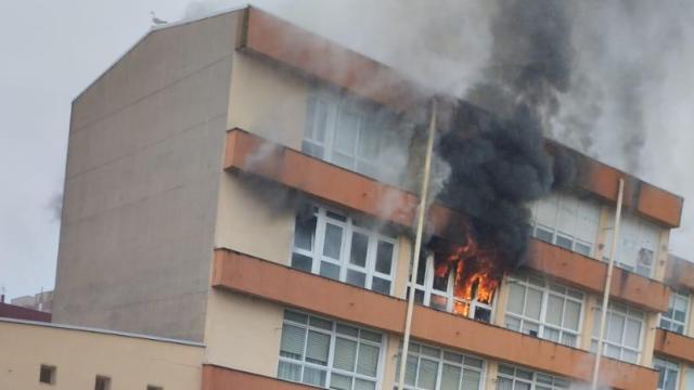Imagen del fuego.