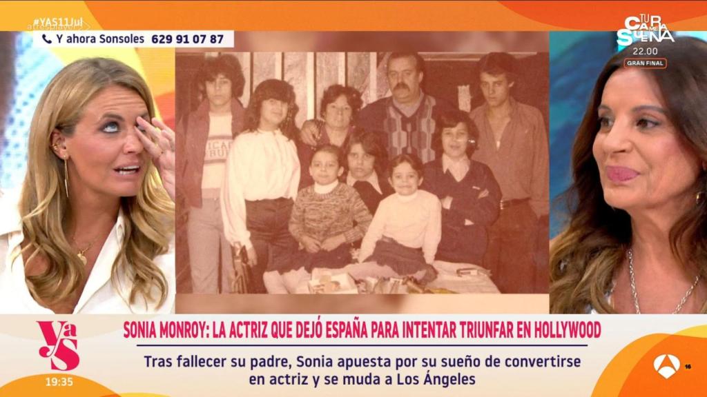 Sonia Monroy en 'Y ahora, Sonsoles'.