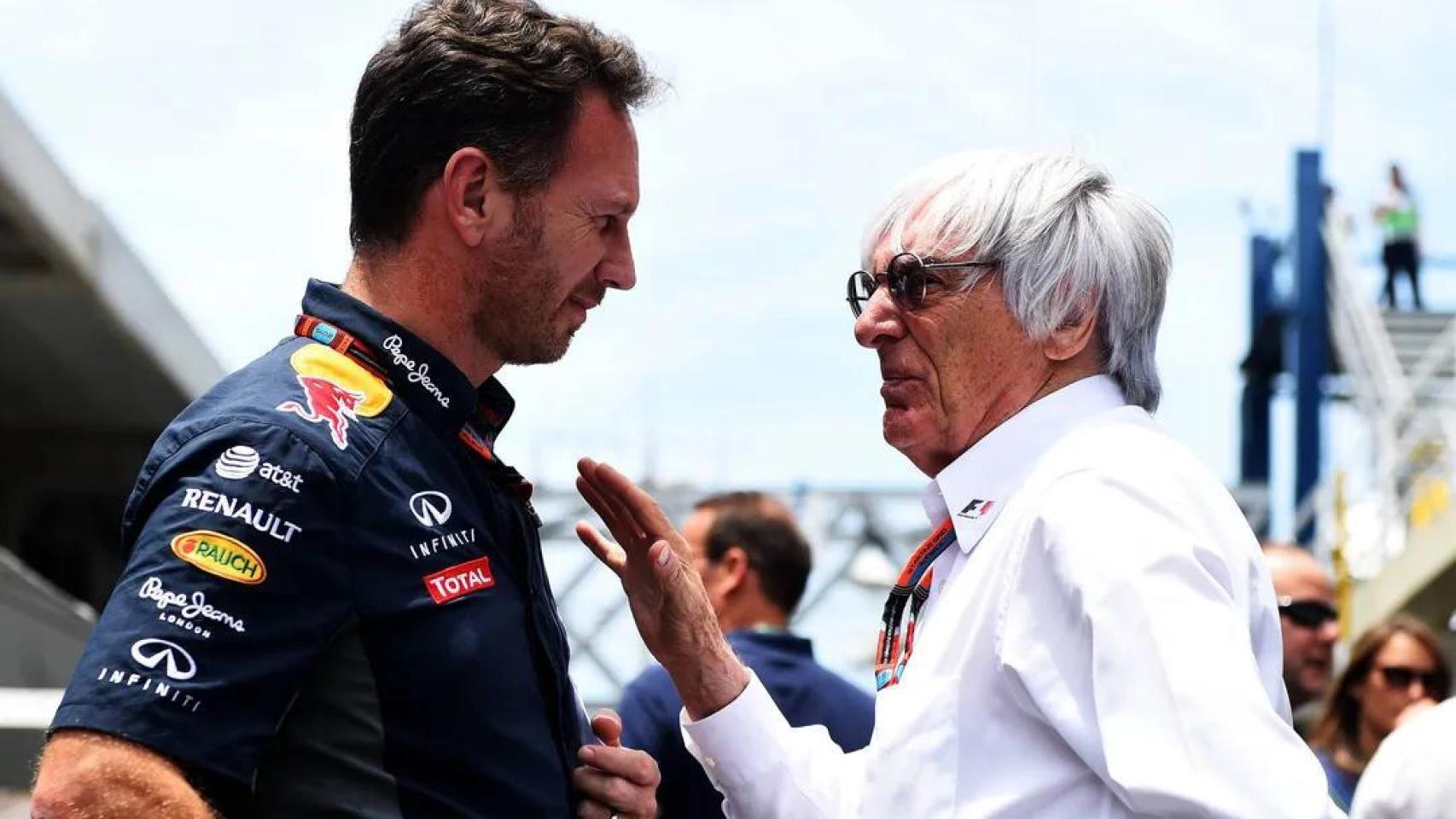 El palo de Bernie Ecclestone, ex jefe de la F1, a Christian Horner: “Es un idiota de 50 años que se comportó como si tuviera 20”