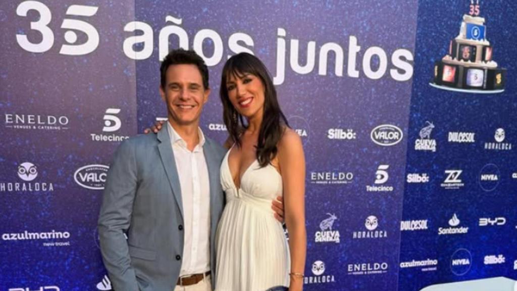 Patricia Pardo y Christian Gálvez.