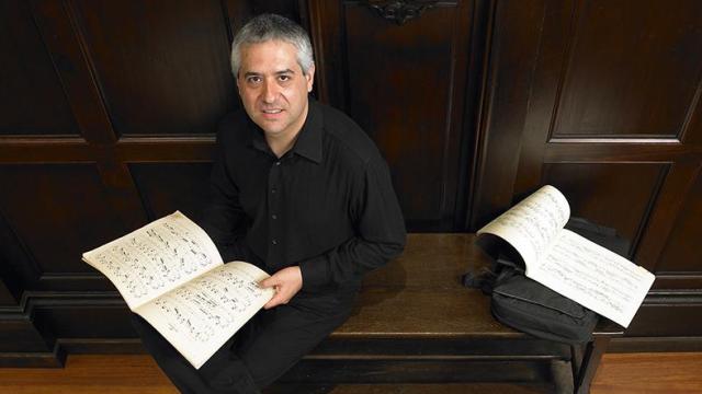 Esteban Landart, uno de los autores participantes en el ciclo