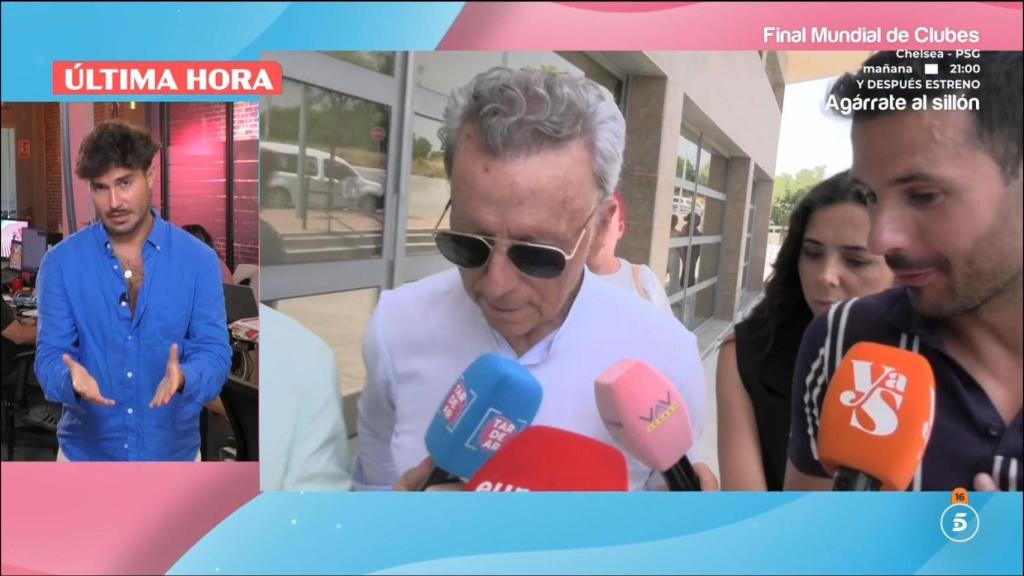 Darío del Alcázar informa sobre Ortega Cano en 'Socialité'.