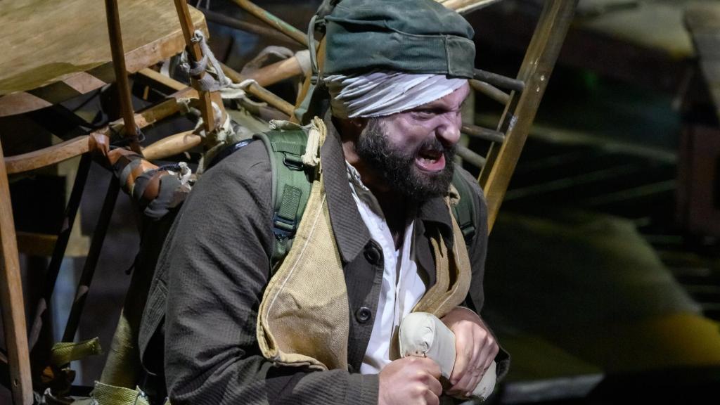 Una escena de 'Benjamin en Portbou'. Foto: A. Bofill