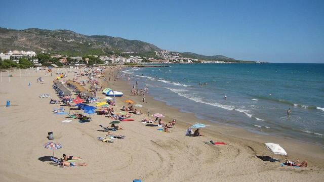 La playa de la Romana de Alcalà de Xivert.