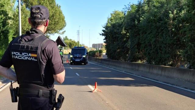 Un agente de la Policía Nacional de Valladolid