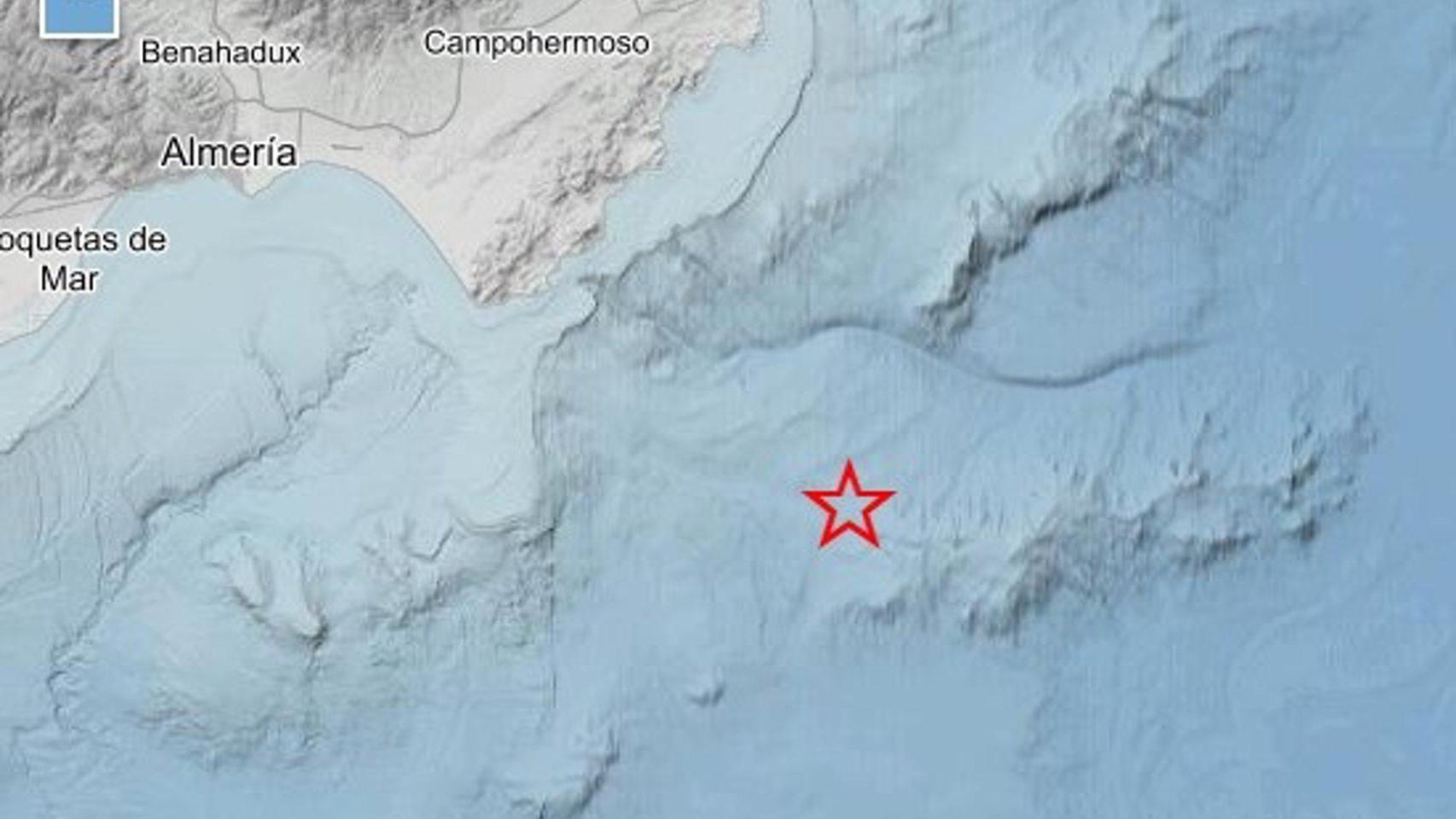 Hasta 25 réplicas de baja intensidad suceden al terremoto registrado frente a la costa de Almería