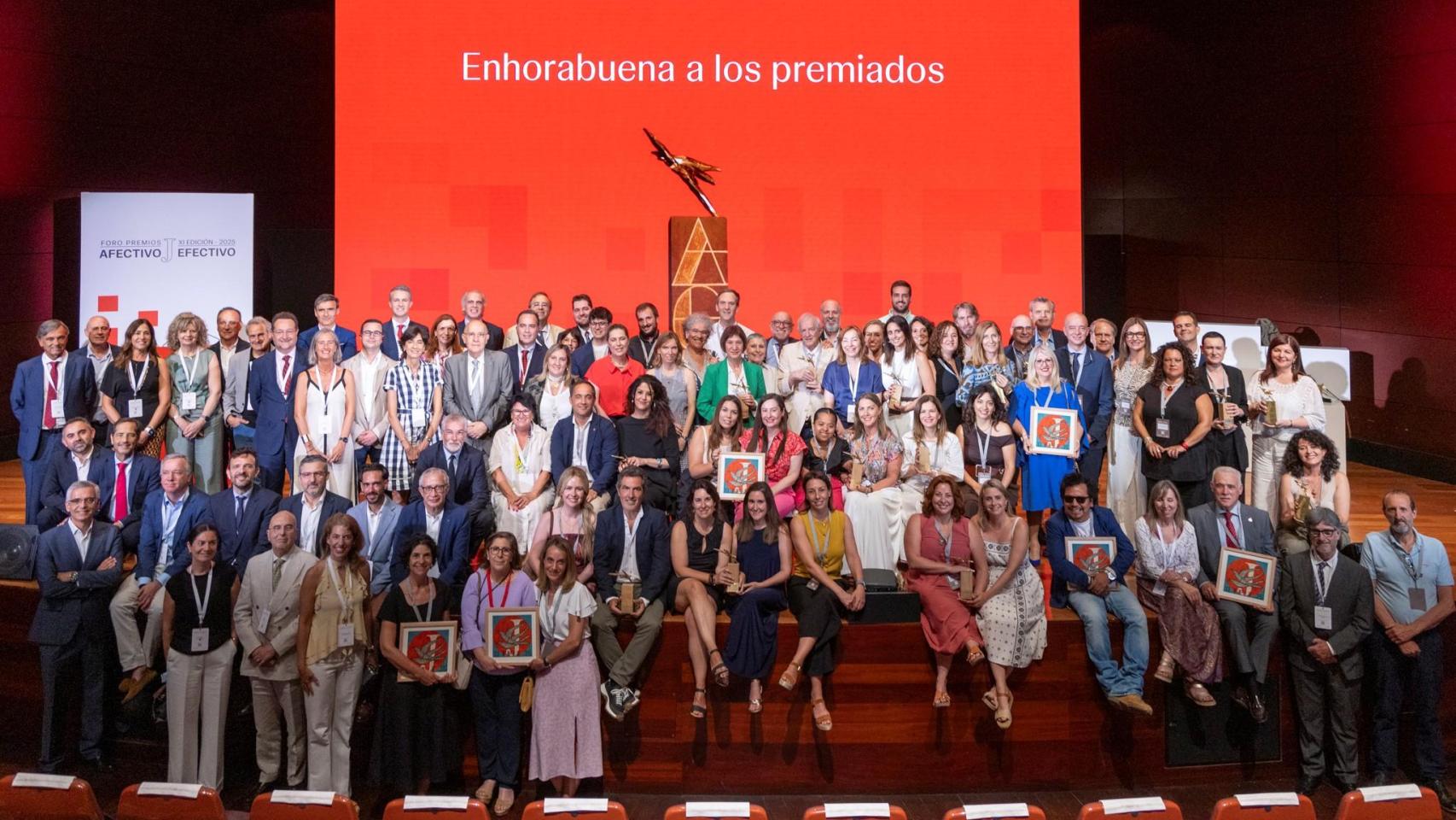 Los Premios Afectivo Efectivo celebran su XI edición con un récord histórico de participación