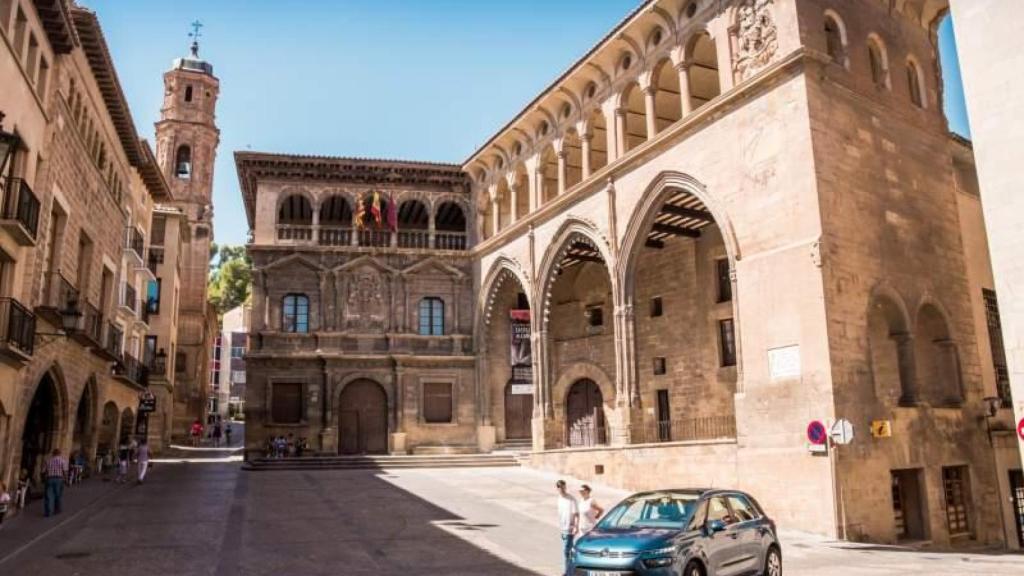 Plaza España, Alcañiz.