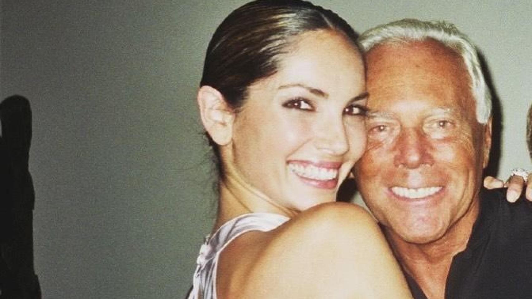 Imágenes del día: Gloria Silva dedica unas cariñosas palabras a Giorgio Armani